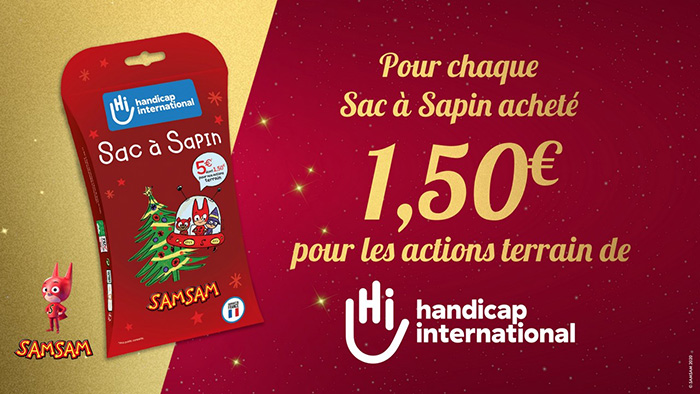 Sac à sapin Handicap International - p Vignette