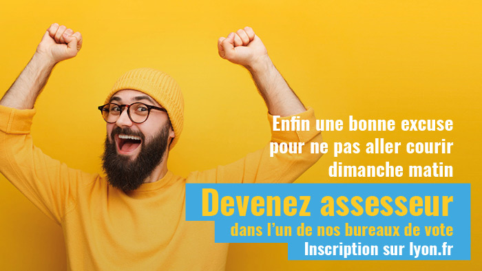 Assesseur homme brun barbu - p Vignette
