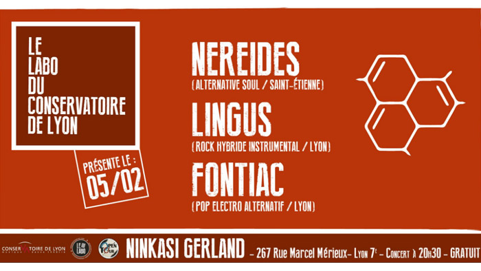 Labo du Conso : Nereides / Lingus / Fontiac