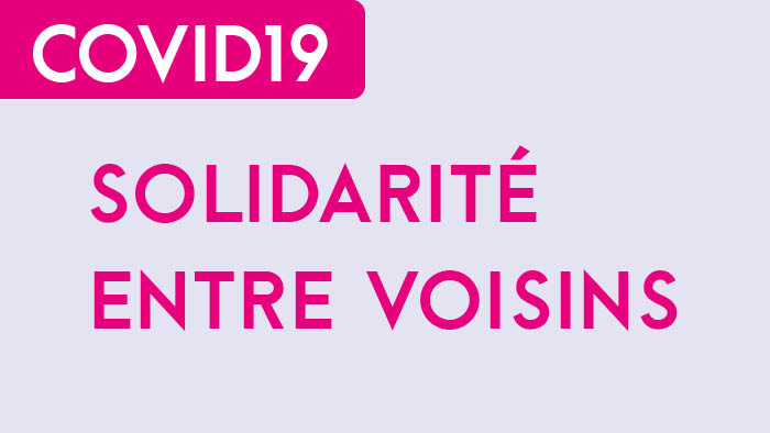 Confinement Solidarité entre voisins Vignette