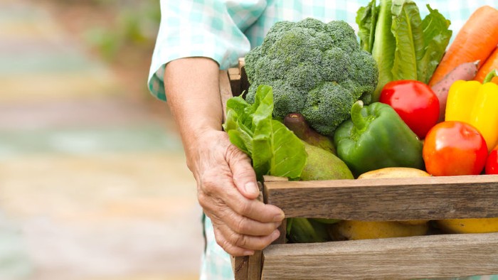 Caisse légumes frais Vignette