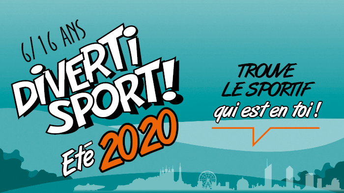 Divertisport été 2020 : il reste des places ! | Ville de Lyon