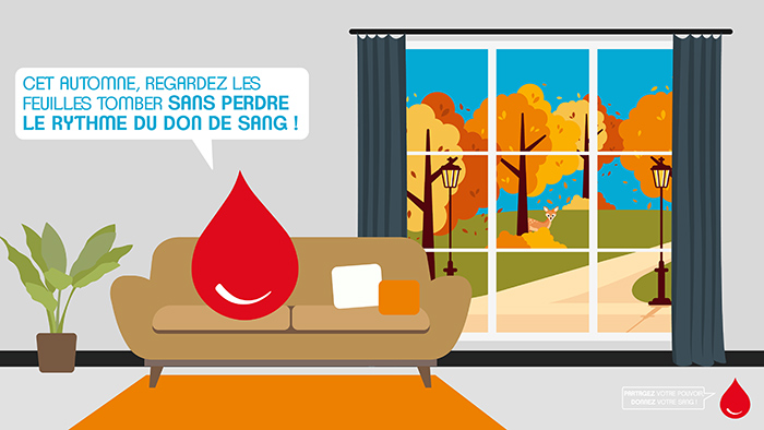 Collecte de sang automne
