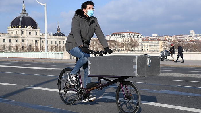 Vélo cargo Vignette