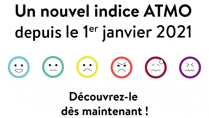 Nouvel indice qualité de l'air Atmo Vignette