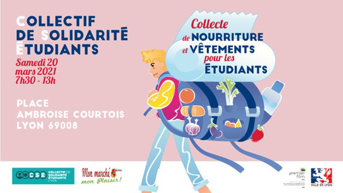 Grande collecte pour les étudiants dans le 8e Vignette
