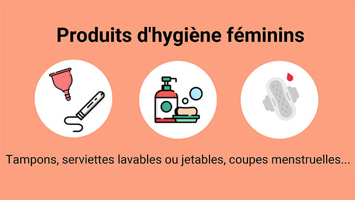 Collecte produits d'hygiènes féminins Vignette