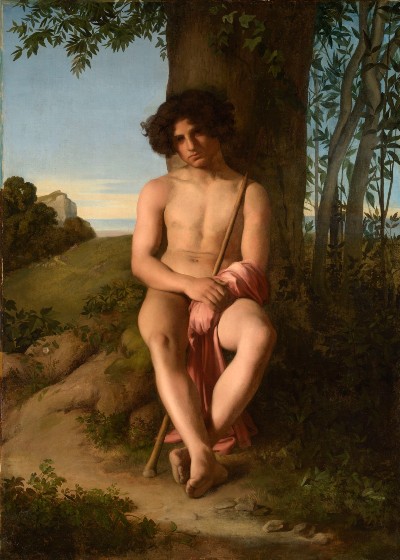 Jeune Berger assis est un tableau d'Hippolyte Flandrin