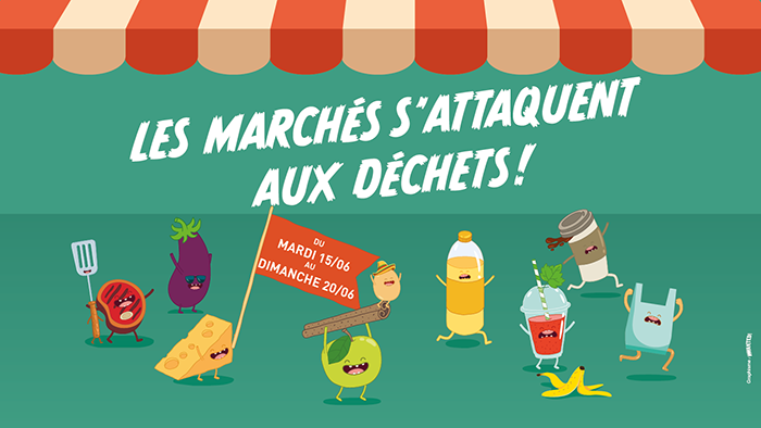 Les marchés s'attaquent aux déchets Vignette