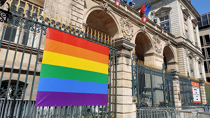 Rainbow flag HdV Vignette