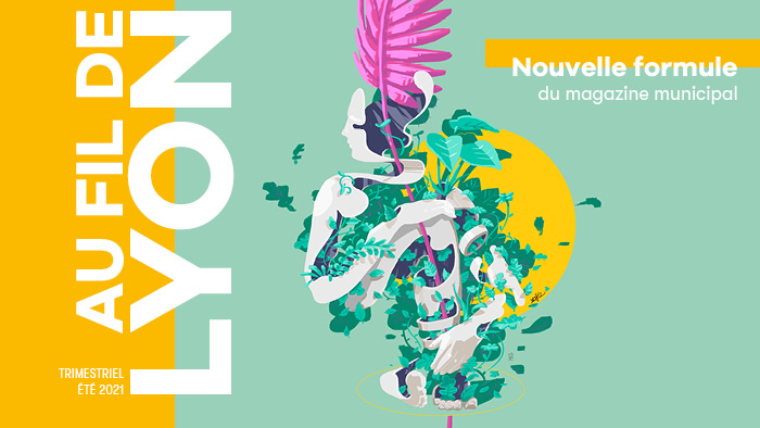 Couverture Au fil de Lyon été 2021