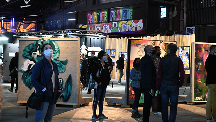 Festival Peinture Fraîche 2021 / photo : Muriel Chaulet - Ville de Lyon