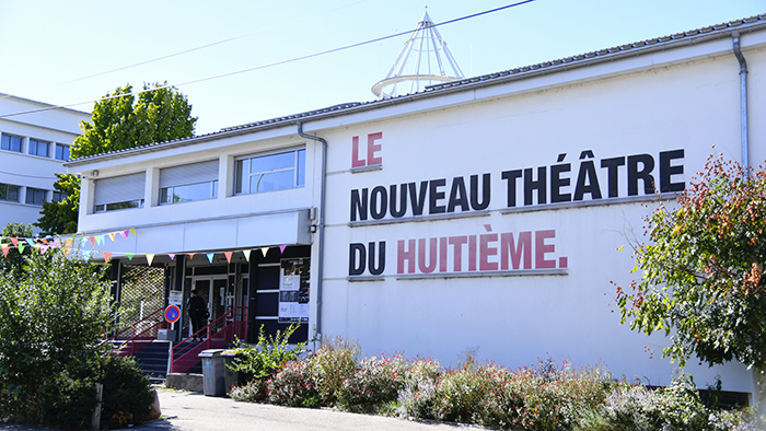 Façade actuelle du Nouveau Théâtre du 8e / Muriel Chaulet - Ville de Lyon