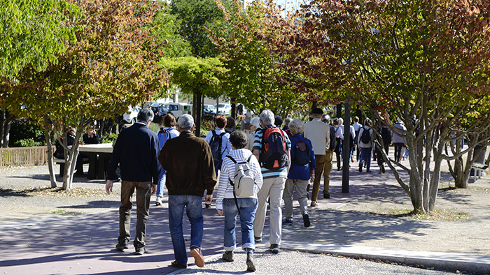 Randonnée urbaine des seniors Vignette