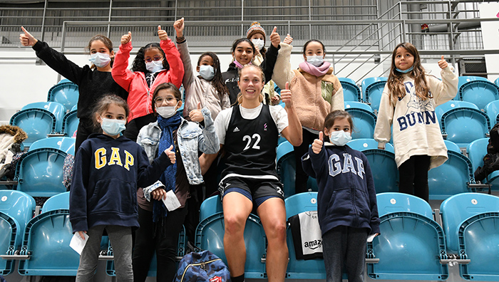 Divertisport : session basket féminin avec l'ASVEL - Julie Allemand