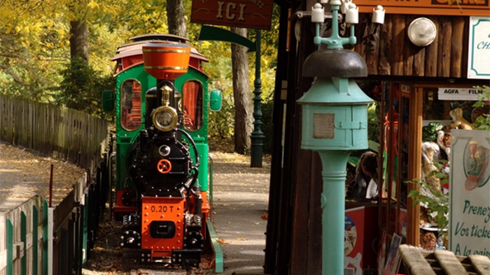 Petit train du parc de la Tête d'Or Vignette