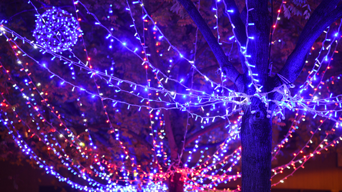 Décembre à Lyon - illuminations Vignette