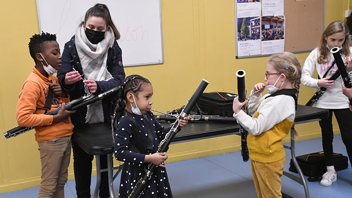 Orchestre Démos : remise des instruments Vignette