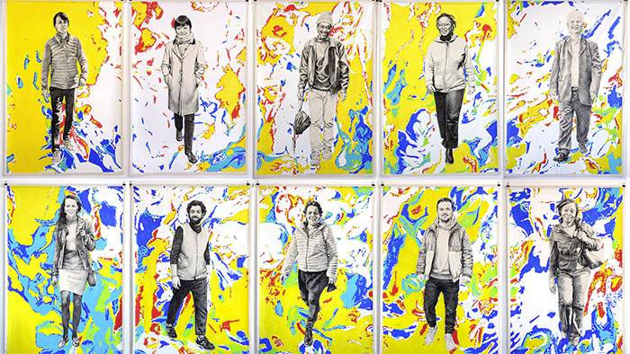 Portraits d'Exil - Catherine Van den Steen