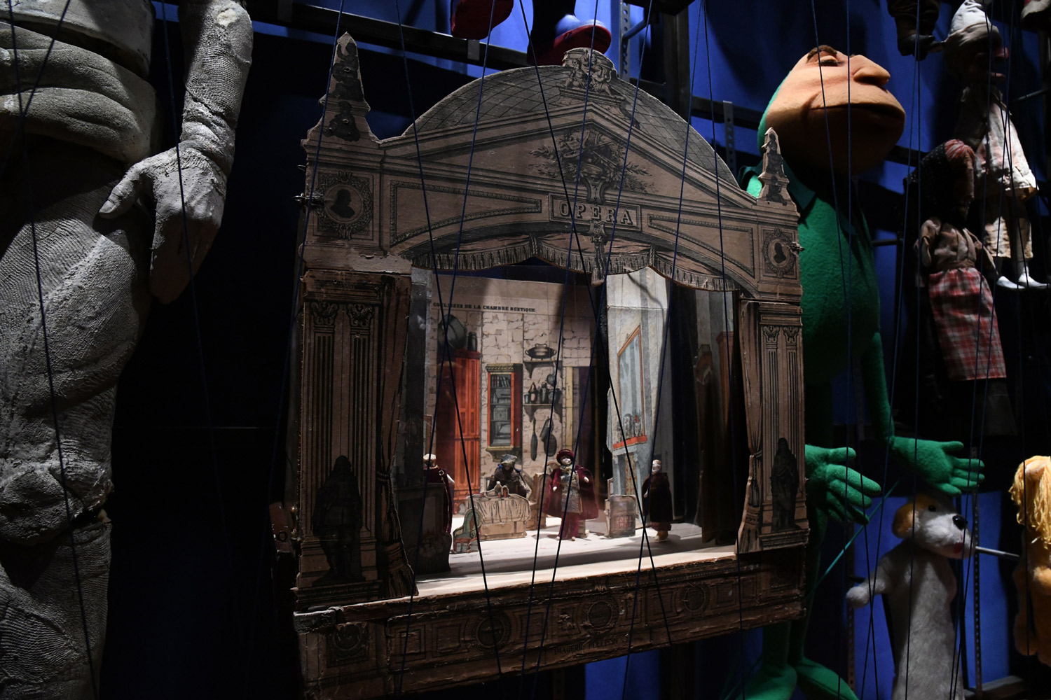 Gadagne - musée des arts de la marionnette en montage (mai 2022) / Muriel Chaulet - Ville de Lyon