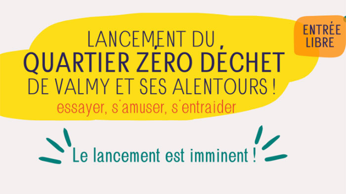 Lancement de Valmy, quartier zéro déchet