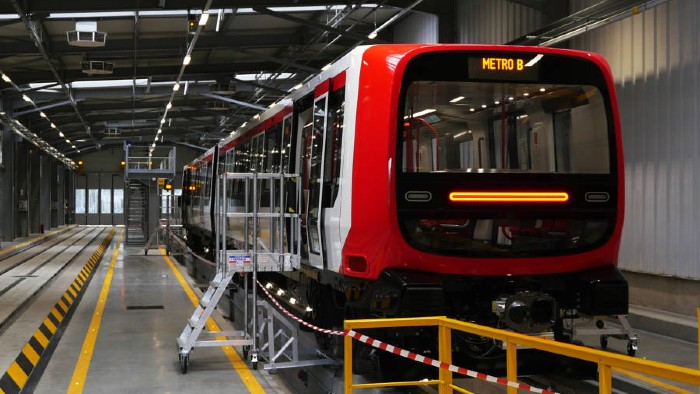Nouvelle rame Métro B Vignette