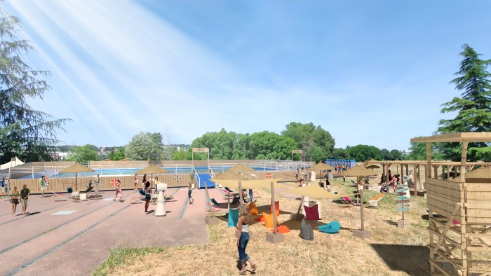 Nouvelle piscine au Parc de Gerland Vignette