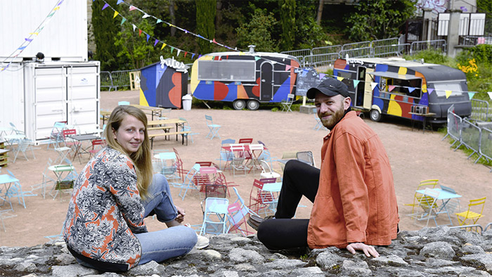 Marion Viquesnel et Joseph Elbaz co-directeur et directrice du Nid de Poule / Muriel Chaulet - Ville de Lyon Vignette