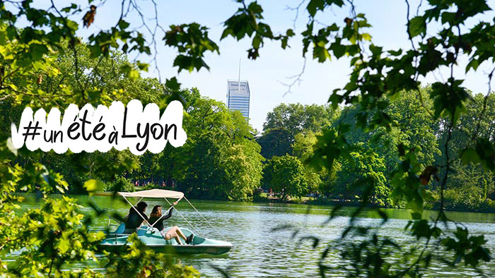 Un été à Lyon - Lac parc de la Tête d'Or