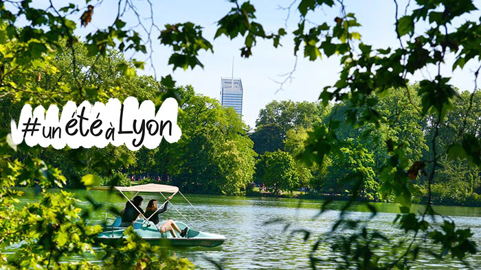 Un été à Lyon - Lac parc de la Tête d'Or Vignette