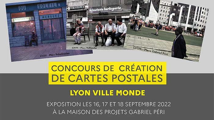 Appel à participation : cartes postales "Lyon ville monde" Vignette