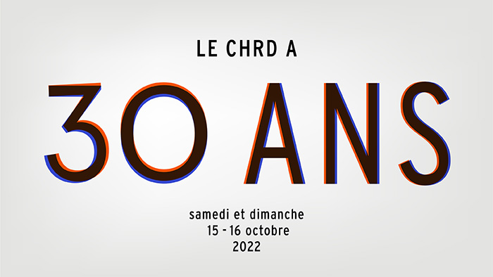 Le CHRD fête ses 30 ans