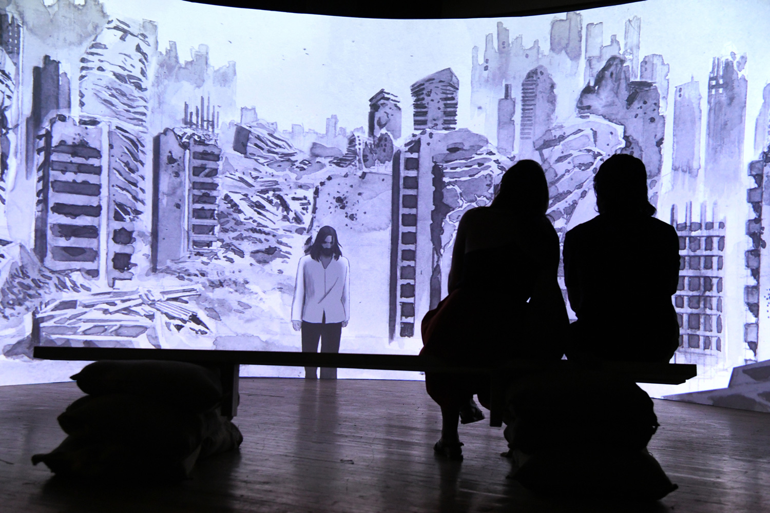 Biennale d'art contemporain 2022 à l'ancien Musée Guimet / Muriel Chaulet - Ville de Lyon