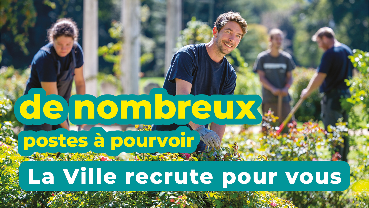 La Ville recrute des jardiniers