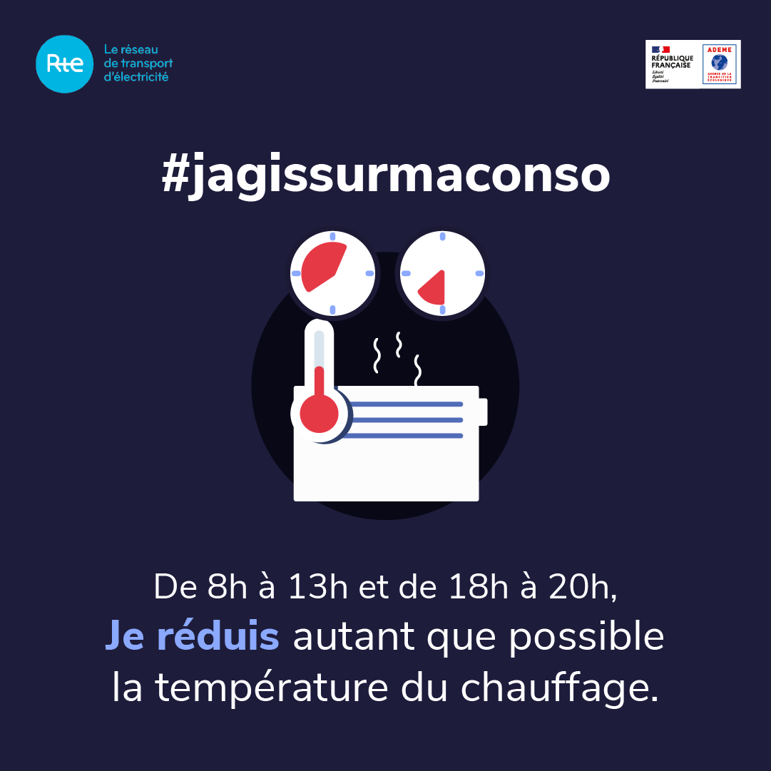 Les éco-gestes #jagissurmaconso / Chauffage