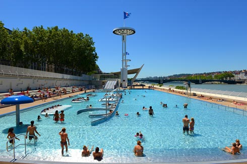 Centre Nautique Tony Bertrand Ex Piscine Du Rhône Ville De Lyon