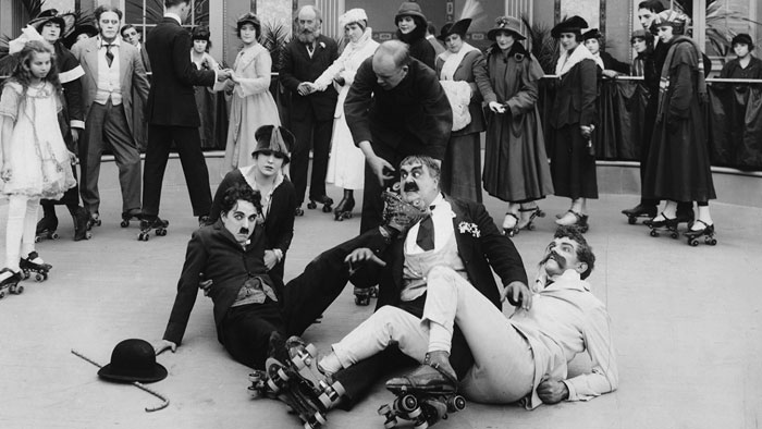 Charlot joue en concert