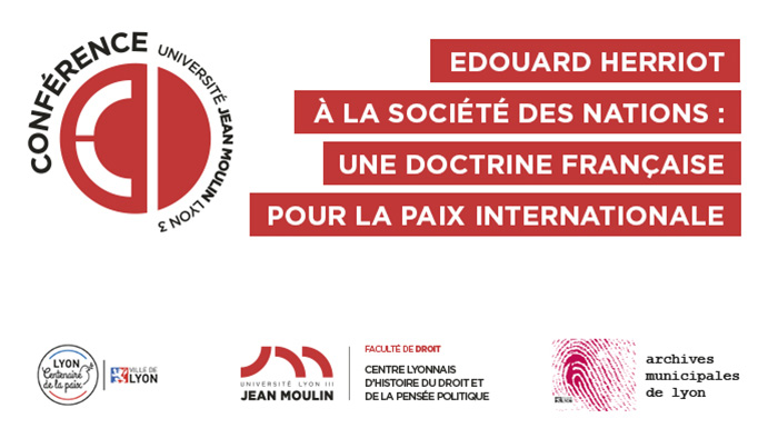 Edouard Herriot à la Société des Nations