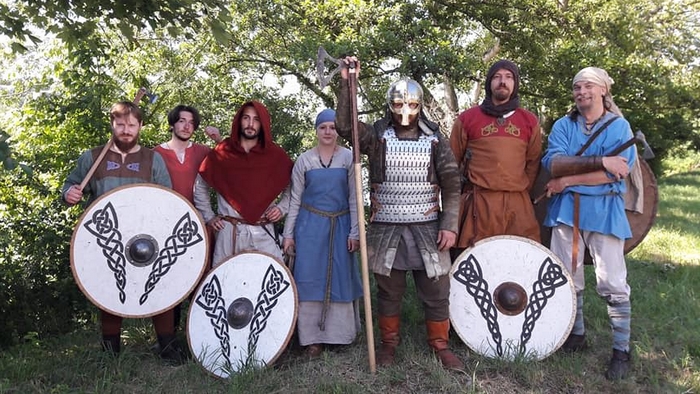 Campement historique de la période Viking