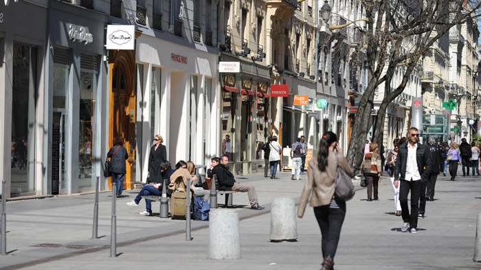 Commerces rue de la République