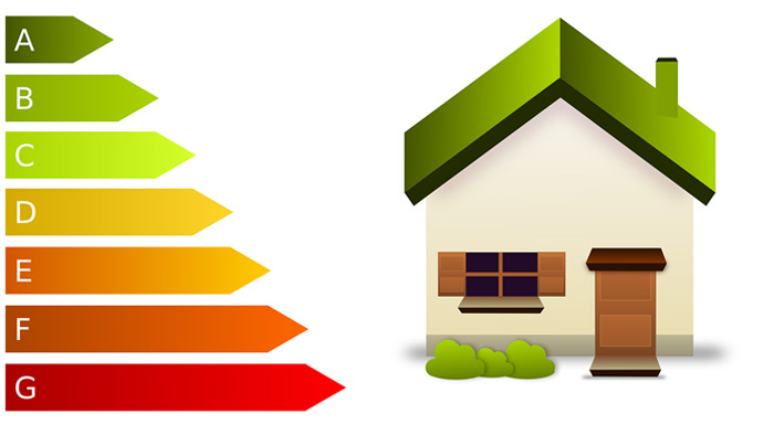 Maison et indice de consommation d'énergie