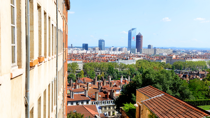 Vue des tours de la Part-Dieu Vignette