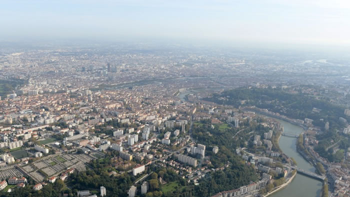 Lyon vu du ciel Vignette