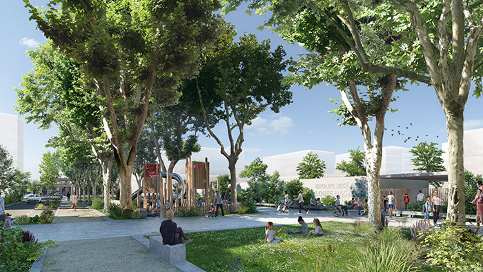 Renouvellement urbain de Mermoz sud Vignette