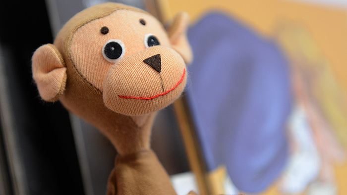 Singe doudou p Vignette