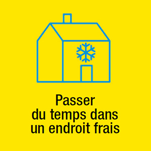 Canicule : Passer du temps dans un endroit frais