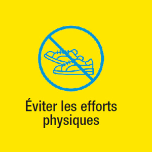 Canicule : Eviter les efforts physiques