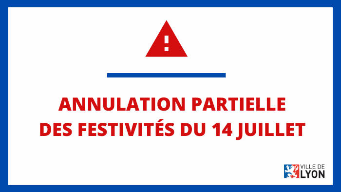 Annulation partielle des festivités du 14 juillet Vignette