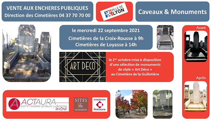Ventes aux enchères cimetières Vignette