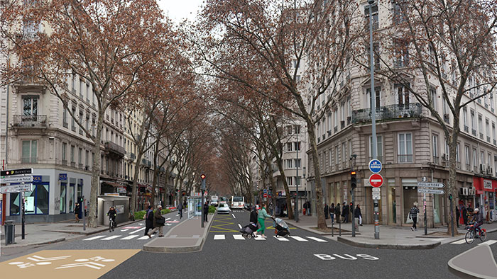 La Voie lyonnaise 12, de Vaise à Saint-Priest, passera par le cours Gambetta.